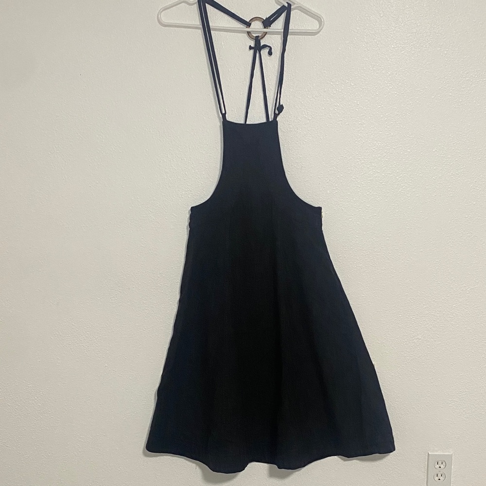 Anthropologie Black Backless Dress Size S - Picture 2 of 15